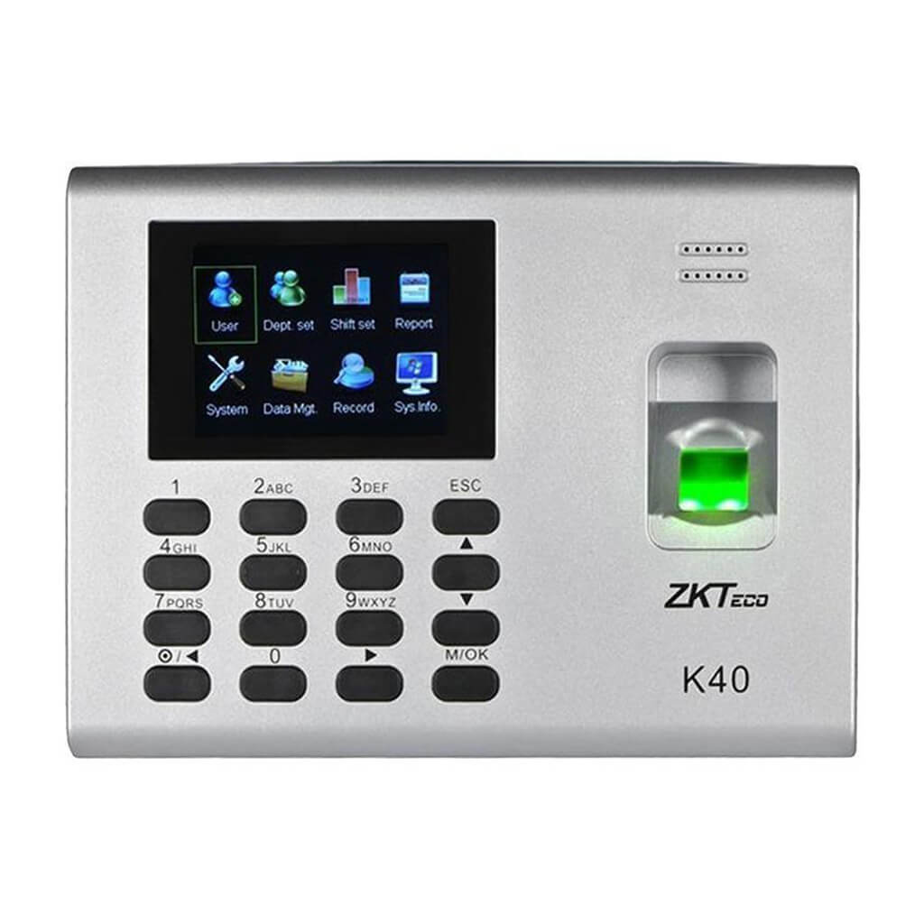 ZKTeco K40 Fingerprint Time Attendance Terminal