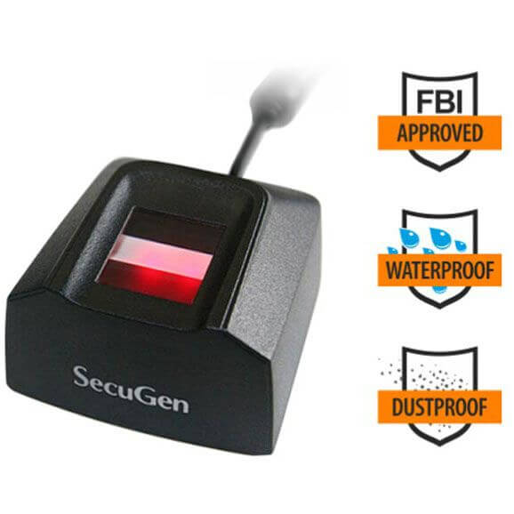 SecuGen Hamster Pro 20 Biometric Fingerprint Scanner